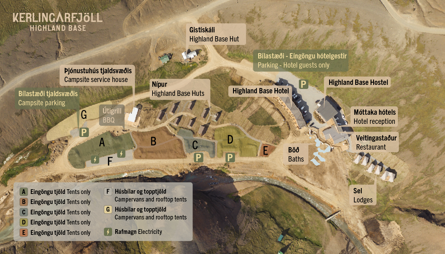 Kerlingarfjöll - Highland Base Campground Photo
